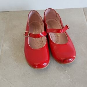 Red Mary Jane Kids Shoes